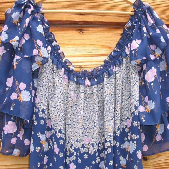 Misa Los Angeles Penille Floral Halter Top - Picture 7 of 10